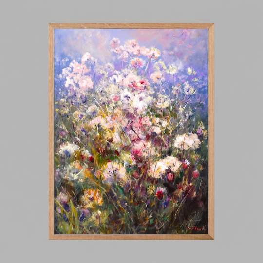 Original painting 'Autumn Meadow' by Mariusz Kaldowski