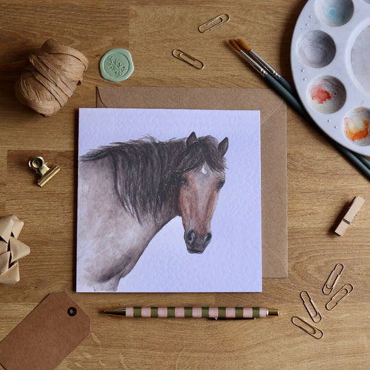 New Forest Pony Greeting Card