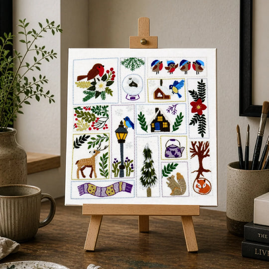 Winter Splendour Hand Embroidery Kit