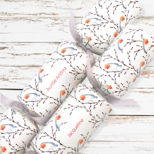 Personalised Cracker Making Craft Kit | Willow & Robin | Makes 4 or 6 Crackers