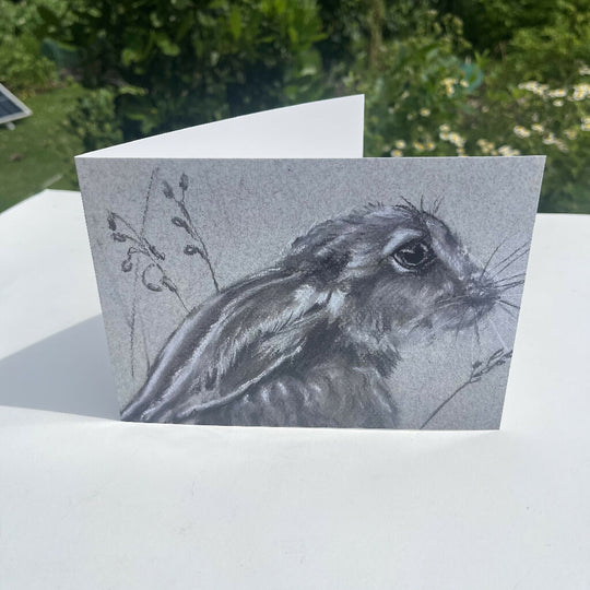 Harvest Hare #3 Greeting Card