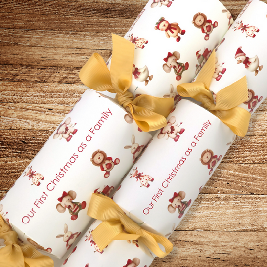 Our First Christmas as a Family | Cracker Making Craft Kit | Make & Fill Your Own