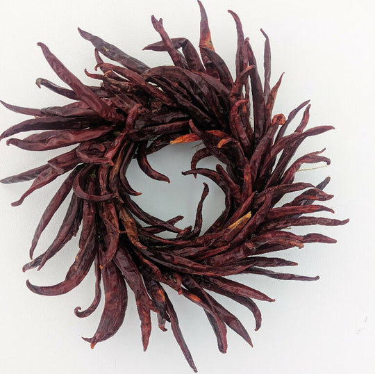 Handmade Chilli Pepper Wreath – 35cm