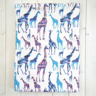 Giraffe Print Baby and Toddler Blanket