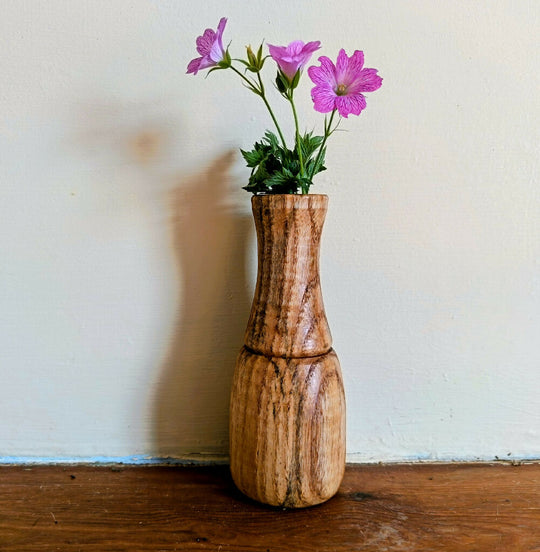 Sweet chestnut bud vase -bottle shape