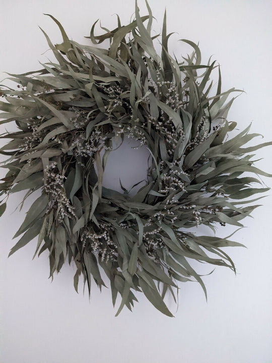 Dried Eucalyptus Handmade Wreath