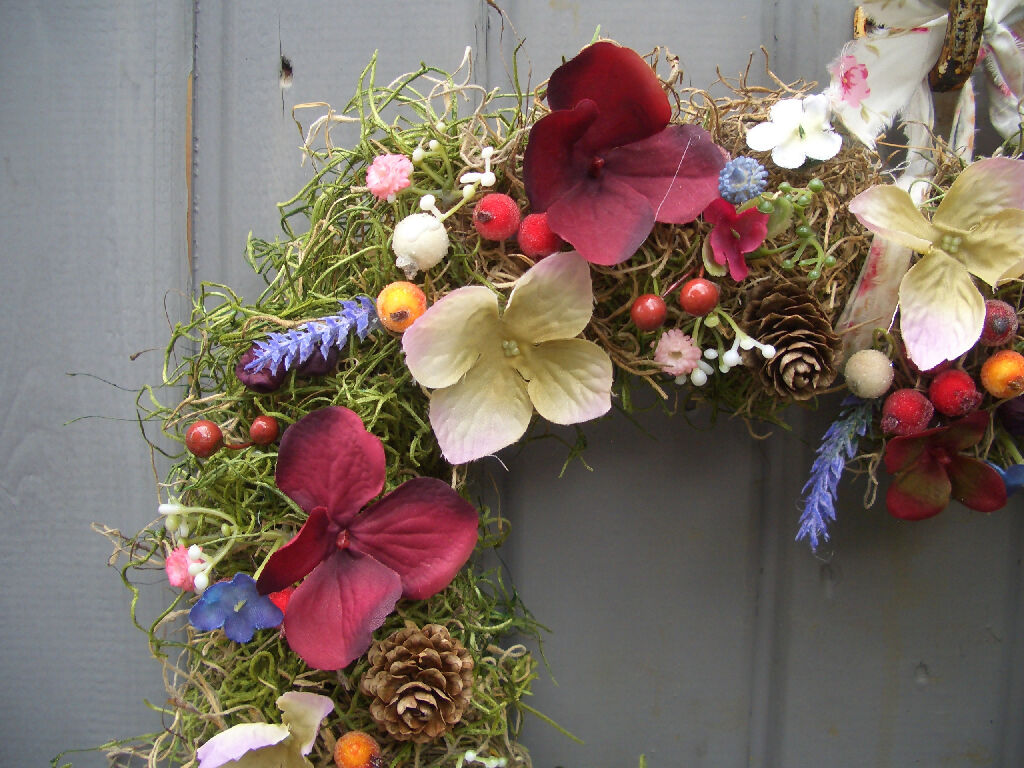 Spring/Summer & Wedding Gift Heart Wreath