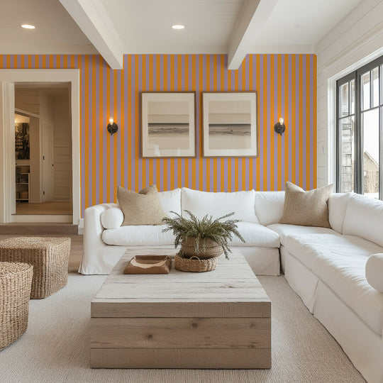 Bloomsbury Stripe Wallpaper