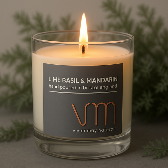Lime Basil & Mandarin Soy Candle