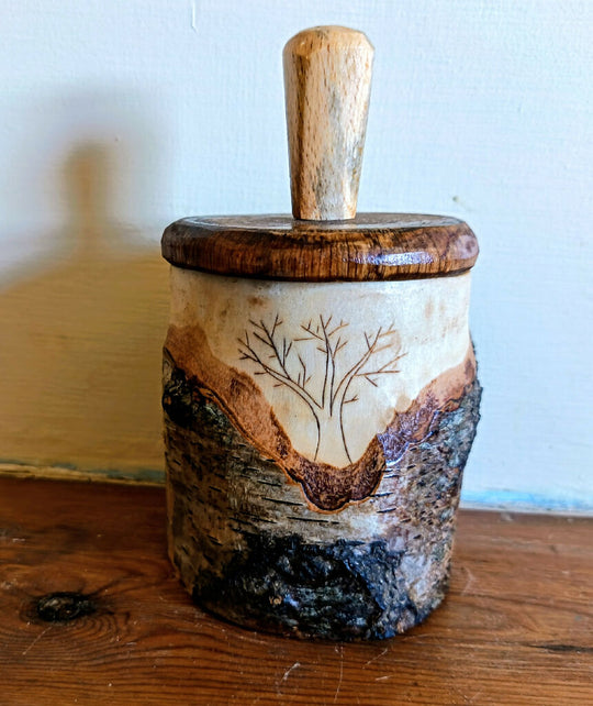 Silver Birch Trinket Box