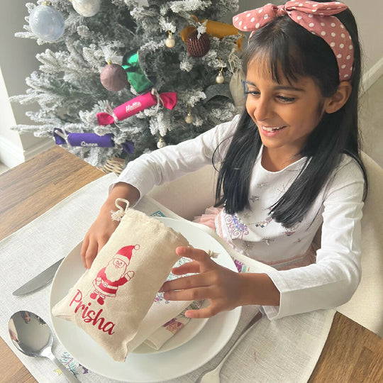 Personalised Christmas Gift Bags