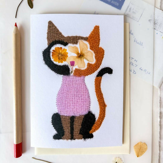 Enid The Cat Birthday Card