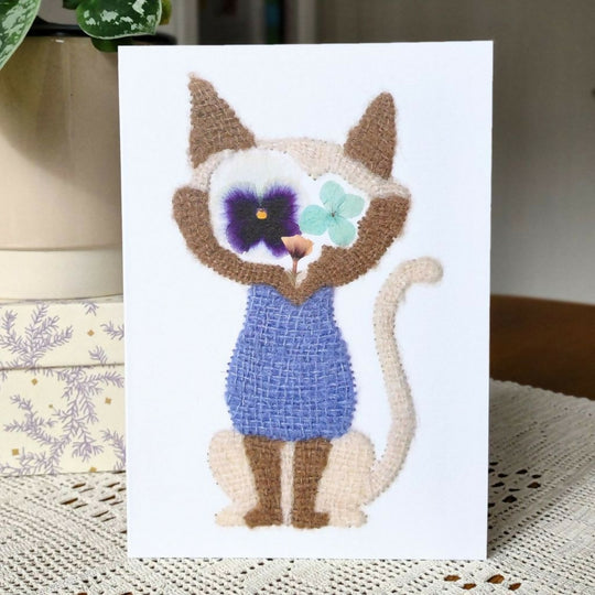 Vivienne The Cat Greetings Card
