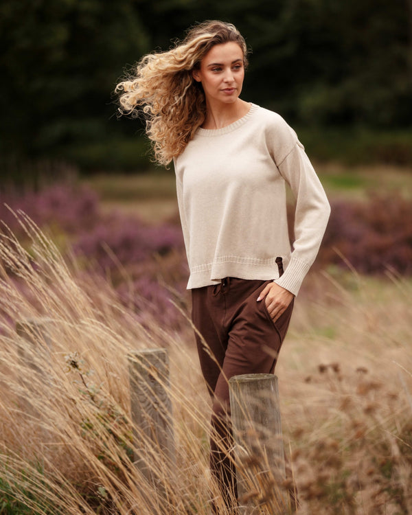 delfine organic cotton knit