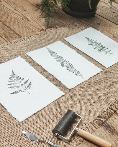 Set of 3 Original Fern Leaf Prints