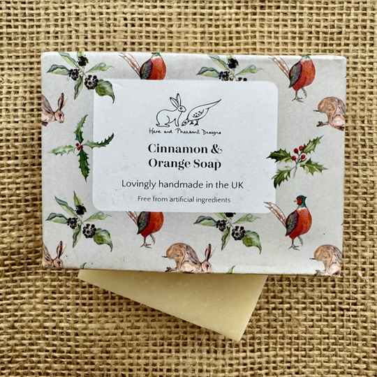 Cinnamon and Orange Christmas Soap Handmade