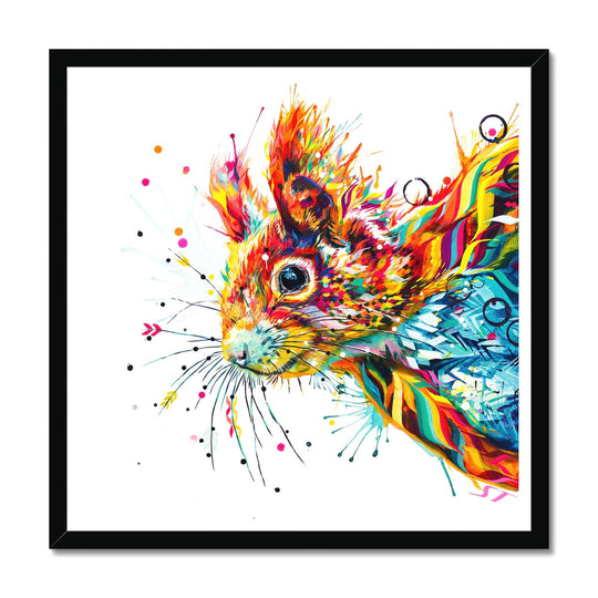 Cynthia the Squirrel Framed Print