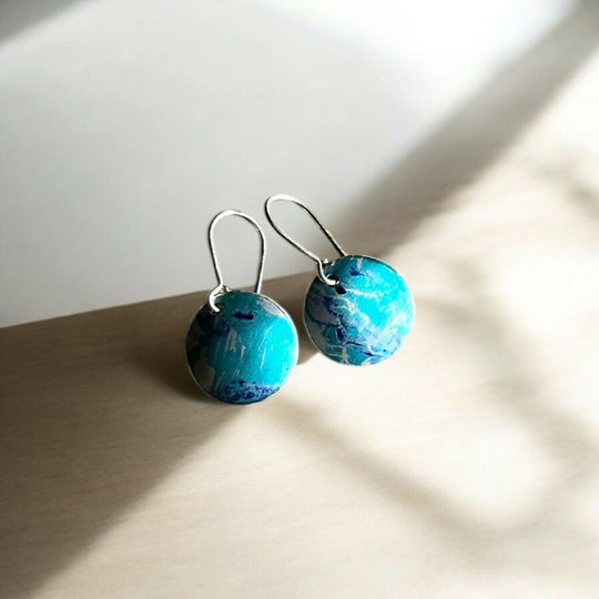 Coastal Drift Disc Earrings