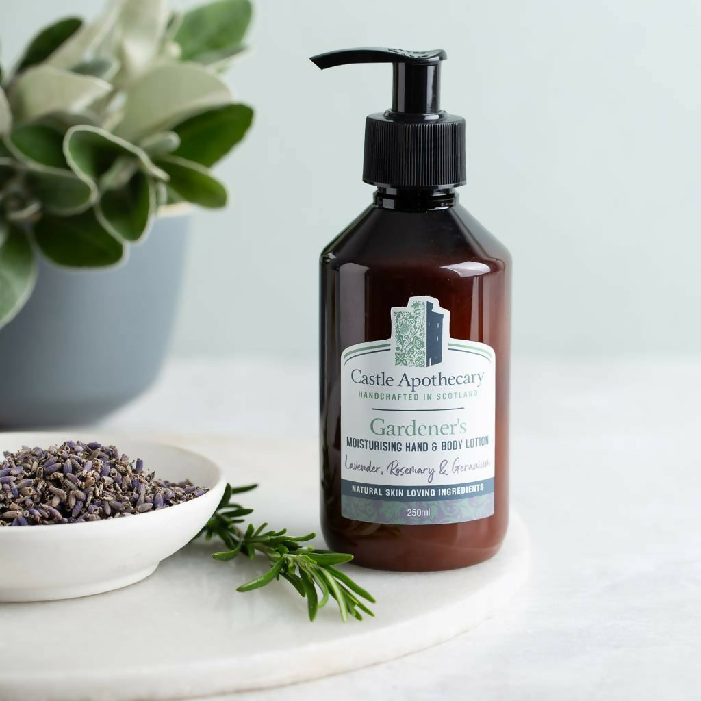 Gardeners Hand and Body Lotion Lavender, Rosemary and Geranium