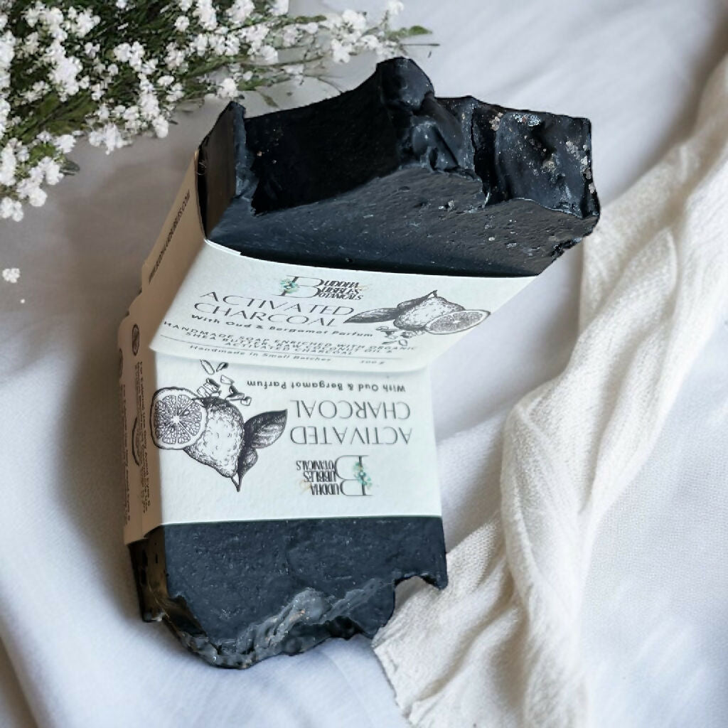 Soap Bar with Activated Charcoal Small and Large Size