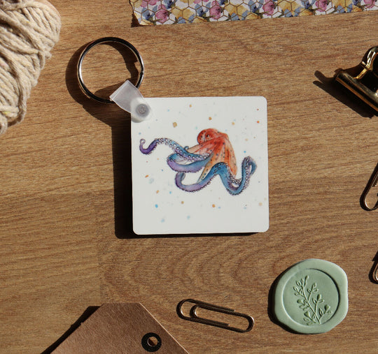 Octopus Keyring