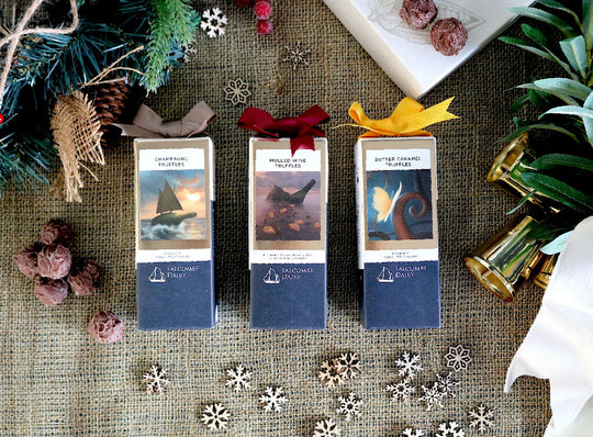 Winter Chocolate Truffles - Trio