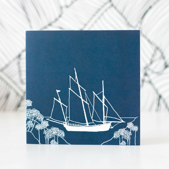 Boat Greetings Card
