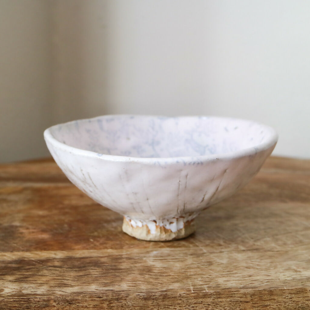 Handmade Stoneware Bowl in Reindeer  Design-11