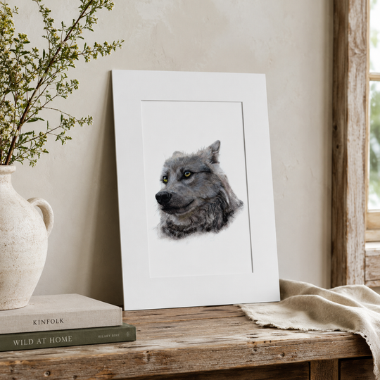 "The Watcher" - Wolf Limited Edition Print