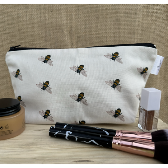 Beautiful Bees Cosmetic Bag