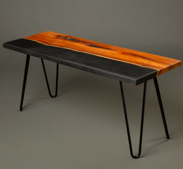 Yew and Black Luxury Coffee Table
