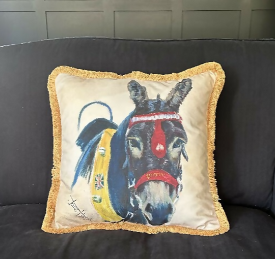 Sooty the Donkey Cushion