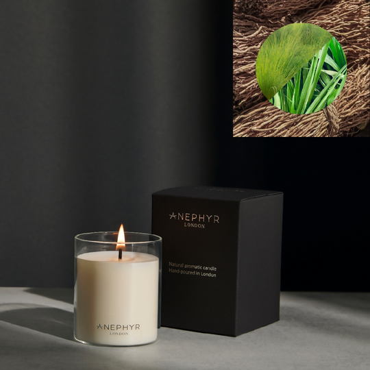 "Glow" Natural Aromatic Candle - Vetiver