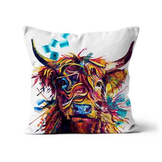 Morag the Highland Cow Cushion