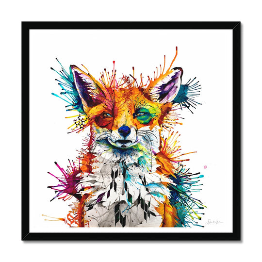 Hector the Fox Framed Print