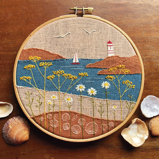 Brittany Beach Appliqué and Embroidery Kit
