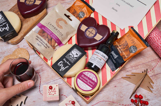 Cheese & Port Letter Box Hamper