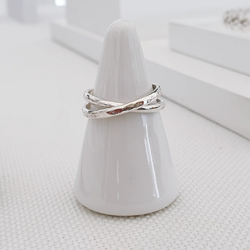 The Crossover | Sterling Silver Ring