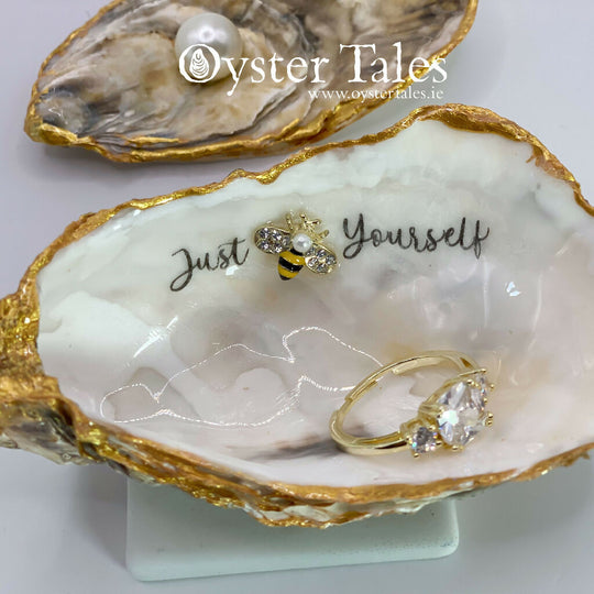 Just Bee Yourself - Oyster Ring/Trinket Dish