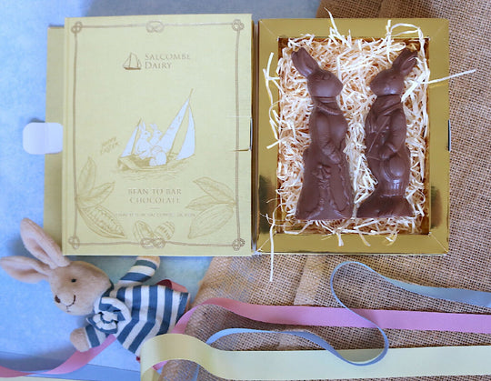 Caramel Filled Milk Chocolate Bunnies