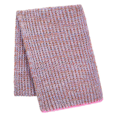 Florence Twist Oversized Knitted Scarf - Pink