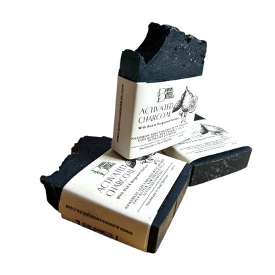 Soap Bar with Activated Charcoal Small and Large Size