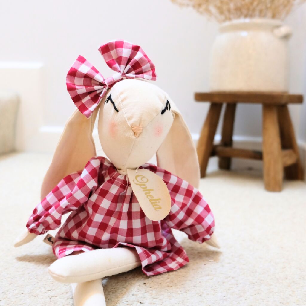 Personalised Handmade Bunny Doll ‘Sussex Bunny’