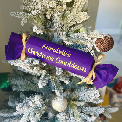 Personalised Giant Advent Cracker