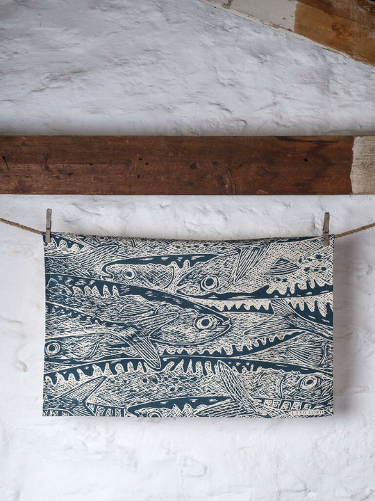 Heads or Tails Organic Cotton Tea Towel