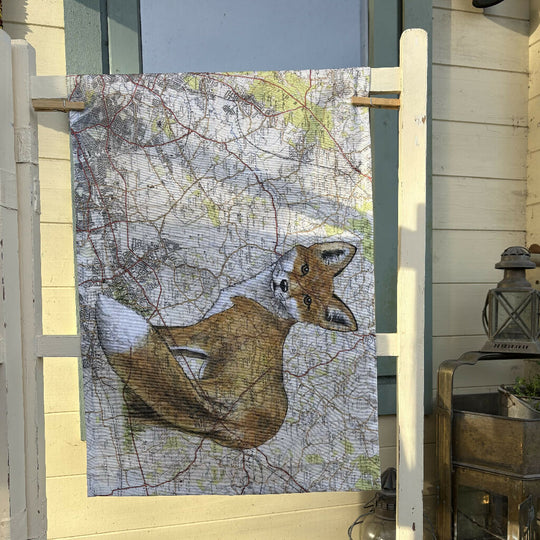 Epping Fox Cotton Tea Towel