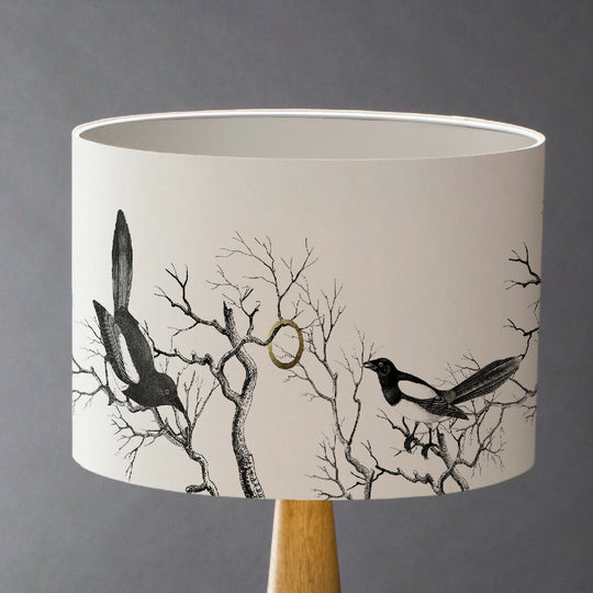 Mischief Makers - Magpies Lampshade – British Wildlife Collection