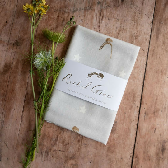 Harvest Mouse Tea Towel