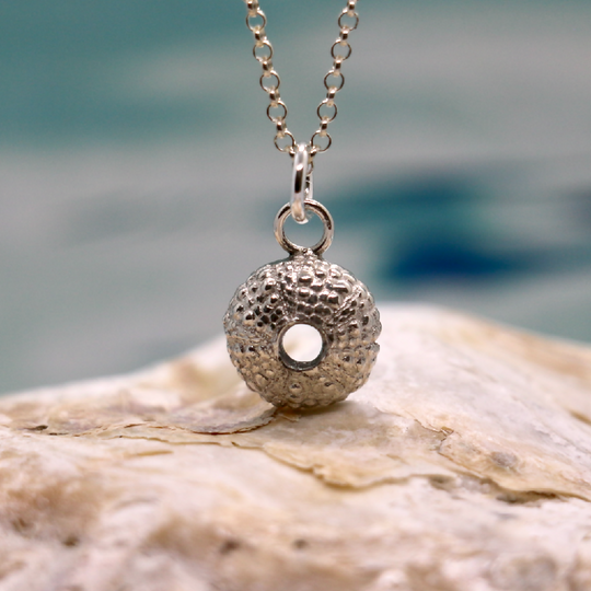 Silver Sea Urchin Necklace