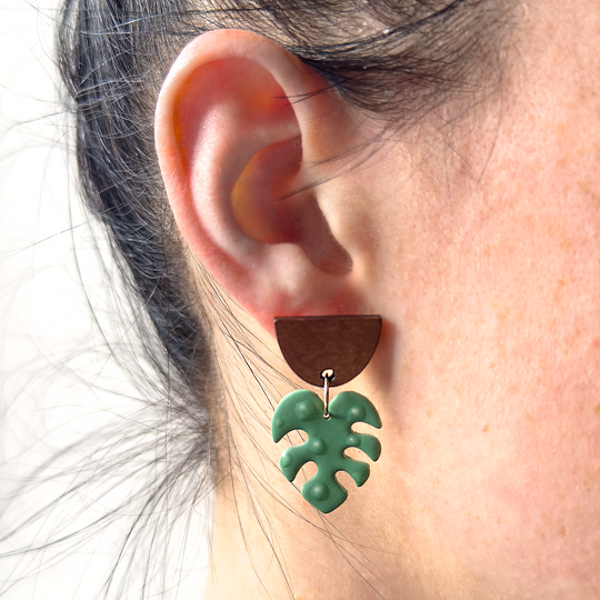 Gala | Khaki | Drop Earrings